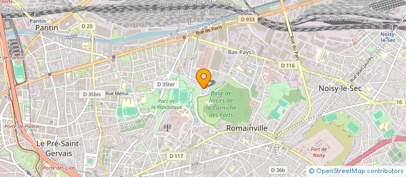 localisation de l'entreprise INK CONNECTION  ROMAINVILLE