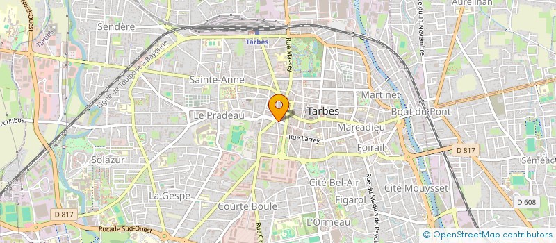 localisation de l'entreprise INK FOR ALL  TARBES