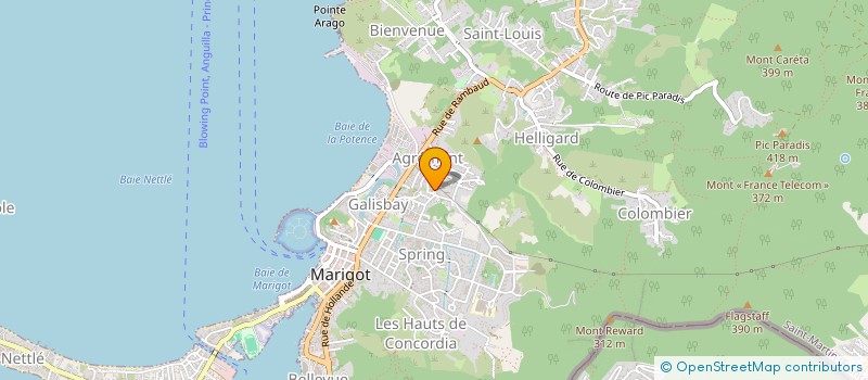 localisation de l'entreprise INK IMMO CONCIERGERIE & FINANCIAL SOLUTIONS à SAINT-MARTIN
