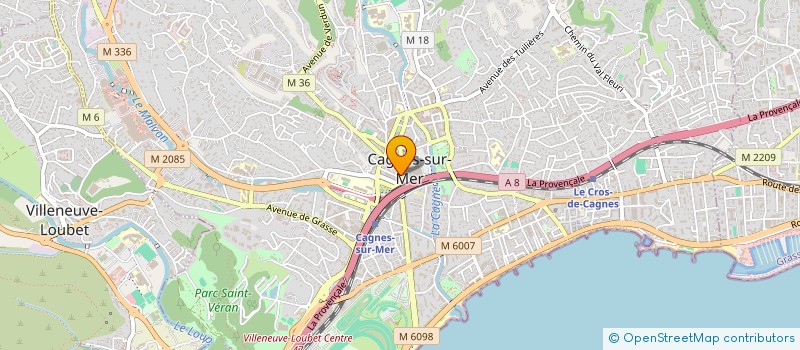 localisation de l'entreprise INK INTENTION à CAGNES-SUR-MER