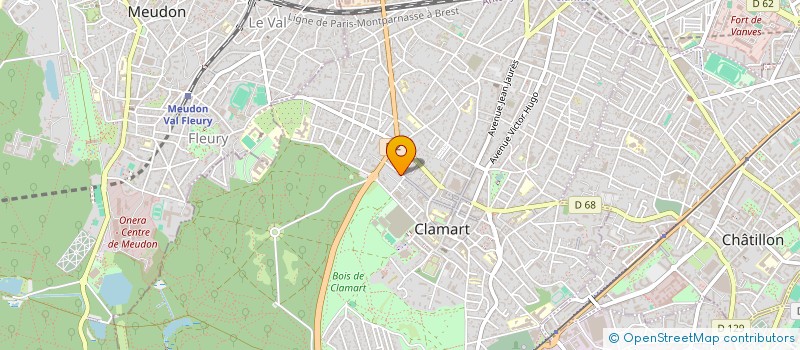localisation de l'entreprise INK MY DREAMS  CLAMART