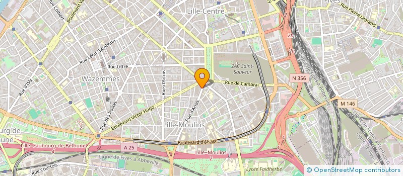 localisation de l'entreprise INK'N'BEAT à LILLE