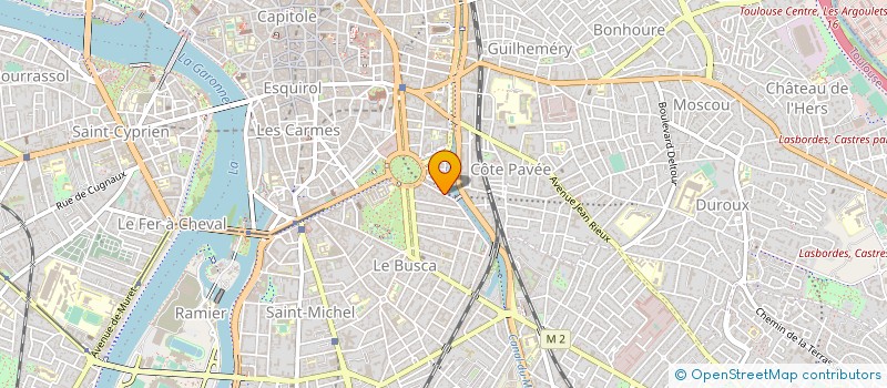 localisation de l'entreprise INK SERVICES à TOULOUSE
