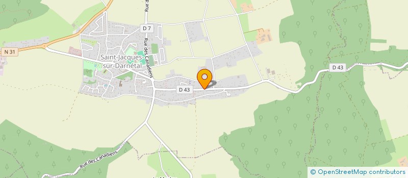 localisation de l'entreprise INK THE COQ à SAINT-JACQUES-SUR-DARNETAL