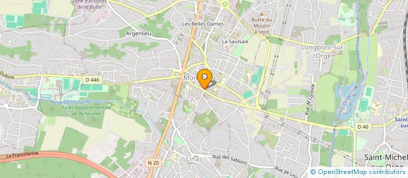 localisation de l'entreprise INKAHOL IKS FORMATION  MONTLHERY