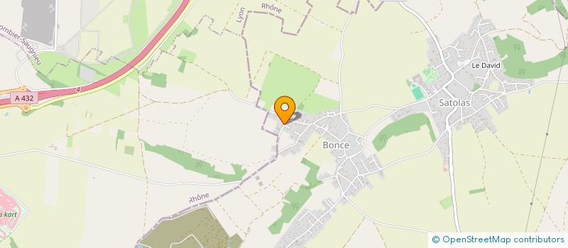 localisation de l'entreprise INKAZA IMMO  SATOLAS-ET-BONCE