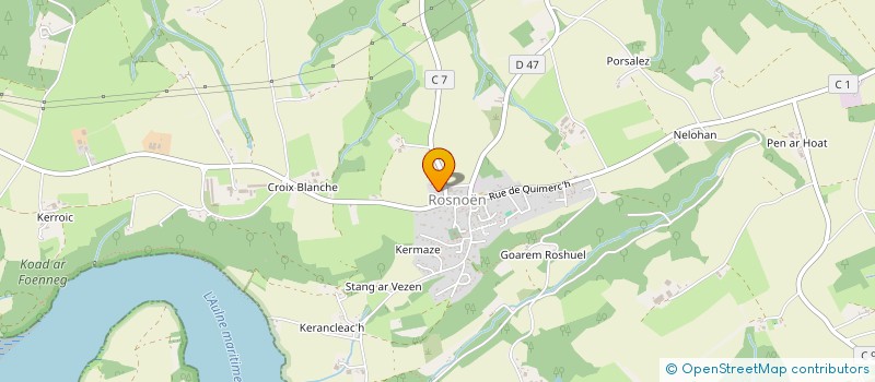 localisation de l'entreprise INKED CAPS HARMONY  ROSNOEN