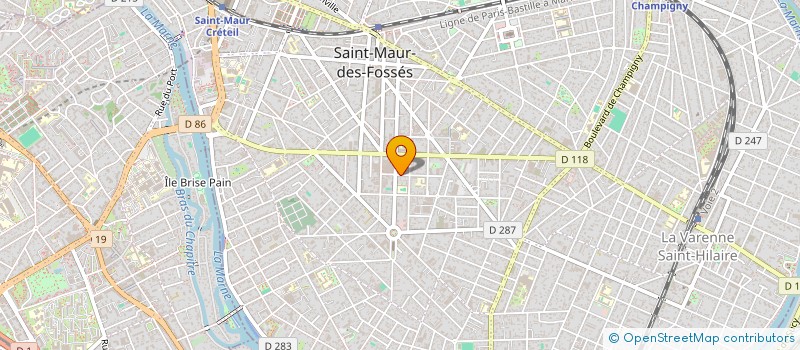 localisation de l'entreprise INKERMANN à SAINT-MAUR-DES-FOSSES