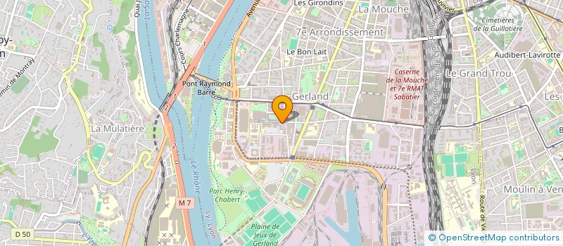 localisation de l'entreprise INKINFO à LYON