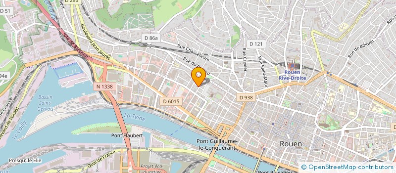 localisation de l'entreprise INKIPIT à ROUEN