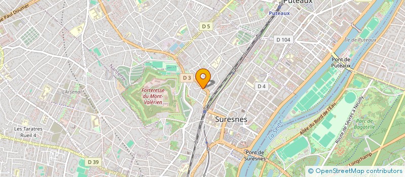 localisation de l'entreprise INKLUD CONSULTING à SURESNES