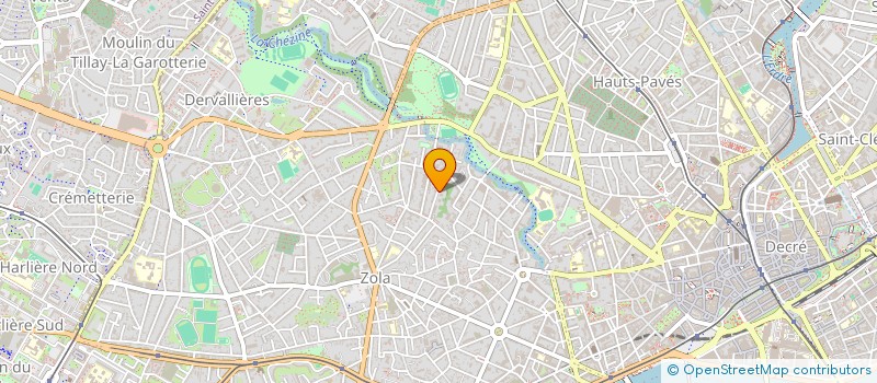 localisation de l'entreprise INKOLAB à NANTES