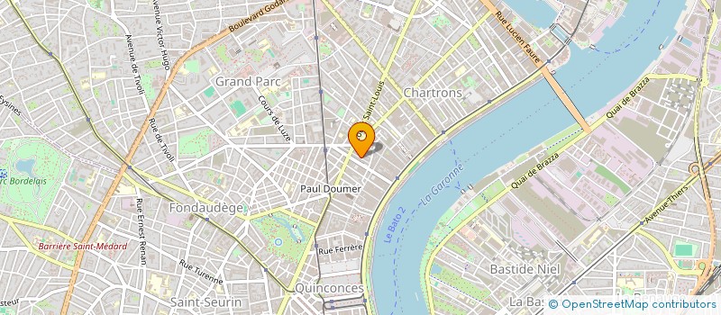 localisation de l'entreprise INKORP  BORDEAUX