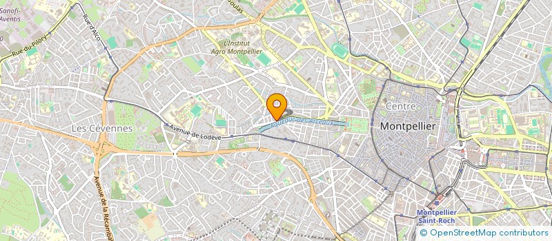 localisation de l'entreprise INKOSI à MONTPELLIER