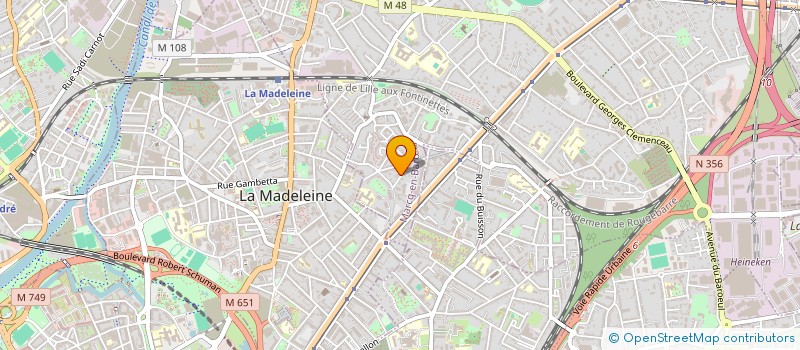 localisation de l'entreprise INKOTERM à MARCQ-EN-BARŒUL