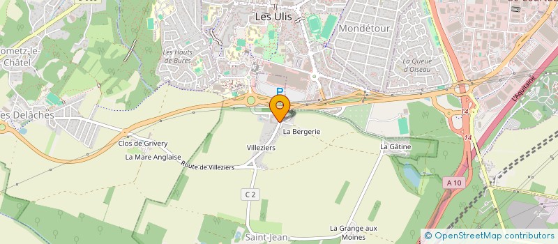 localisation de l'entreprise INKRAFT BEER COMPANY  SAINT-JEAN-DE-BEAUREGARD