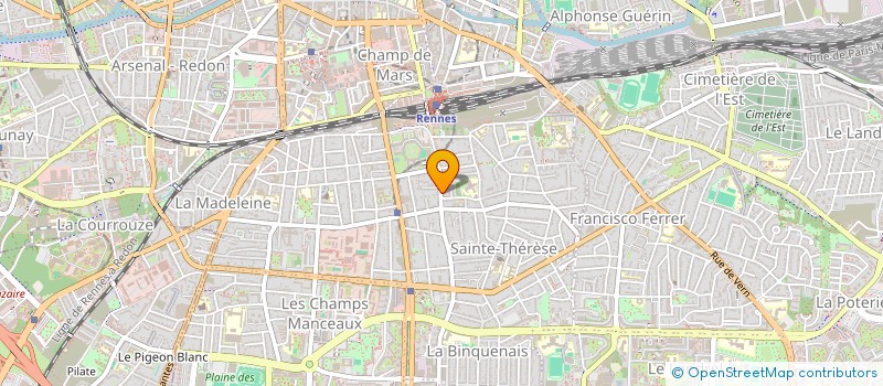 localisation de l'entreprise INKYLICIOUS  RENNES