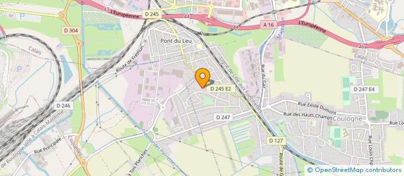 localisation de l'entreprise INLOUCHA à COULOGNE