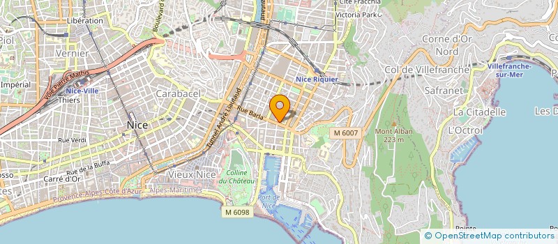localisation de l'entreprise INLYATELECOM à NICE