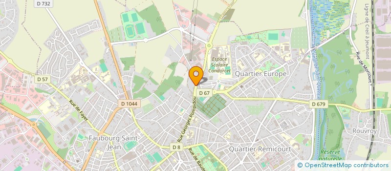 localisation de l'entreprise INM DEVELOPPEMENT à SAINT-QUENTIN