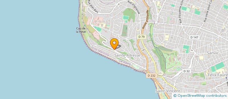 localisation de l'entreprise INMA (SOC INTERVENTIONS MAINTEN ANCE  SAINTE-ADRESSE