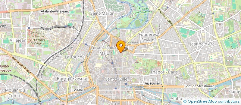 localisation de l'entreprise INMA-STUDIO  RENNES