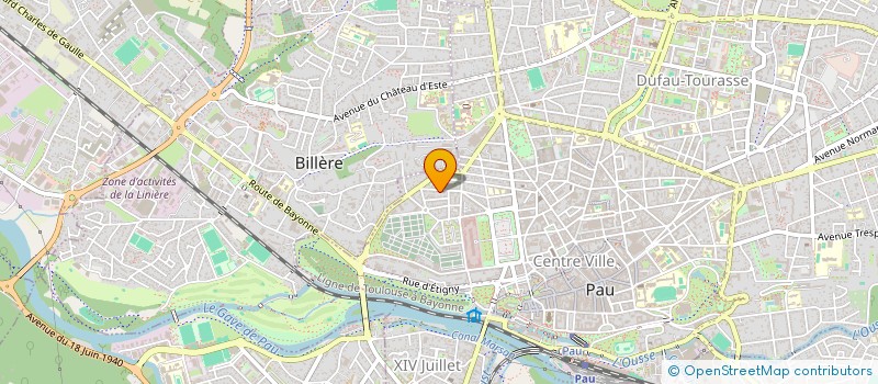 localisation de l'entreprise INMEMORIUM à PAU