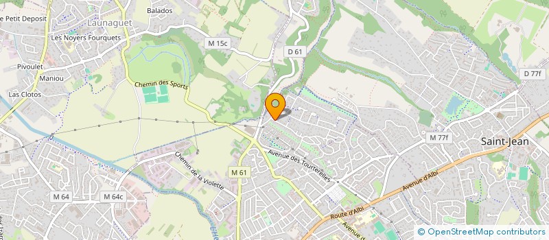 localisation de l'entreprise INMO JEREBO  BONREPOS-RIQUET