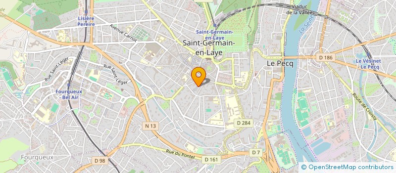 localisation de l'entreprise INMOTION COACHING & CONSULTING  SAINT-GERMAIN-EN-LAYE