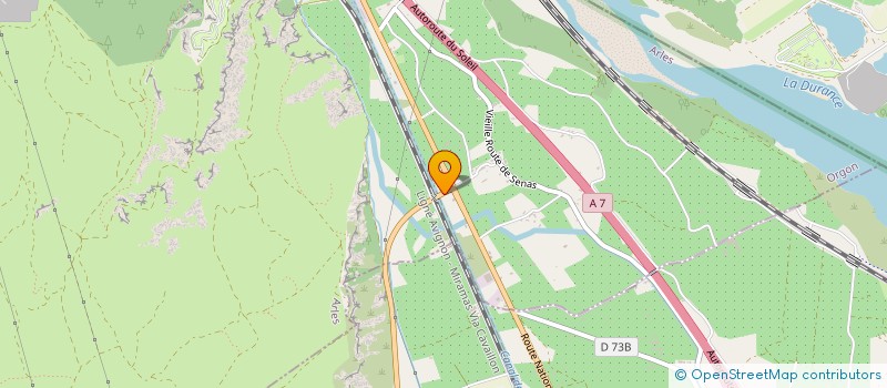 localisation de l'entreprise INN ALPILLES  ORGON