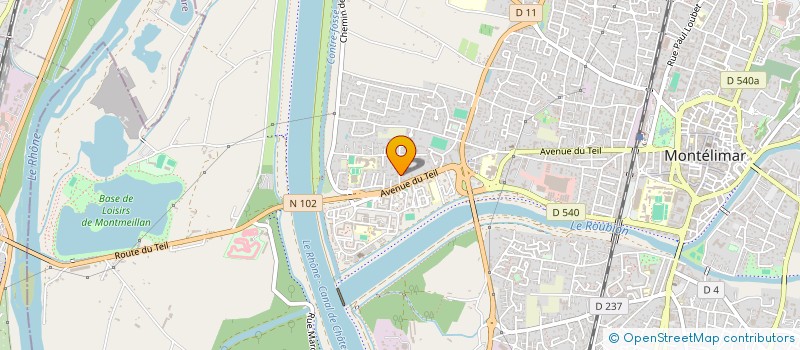 localisation de l'entreprise INN AND CO  MONTELIMAR