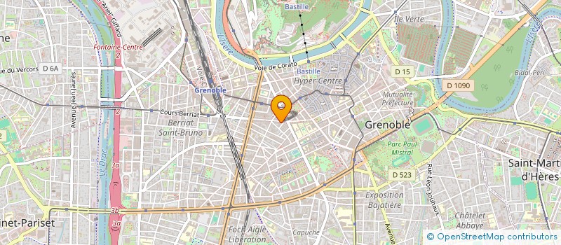 localisation de l'entreprise INN'BERRIAT à GRENOBLE