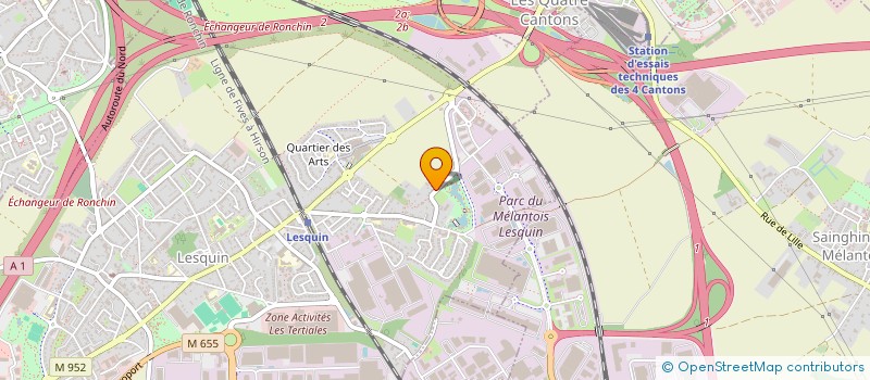 localisation de l'entreprise INN'CLUDE à LESQUIN