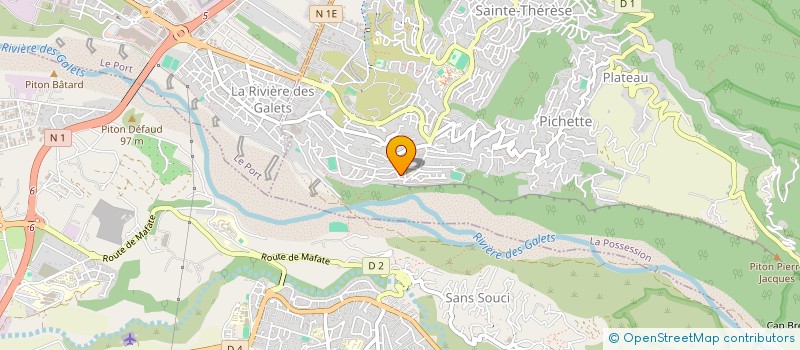 localisation de l'entreprise INN DE TI KONT à LA POSSESSION