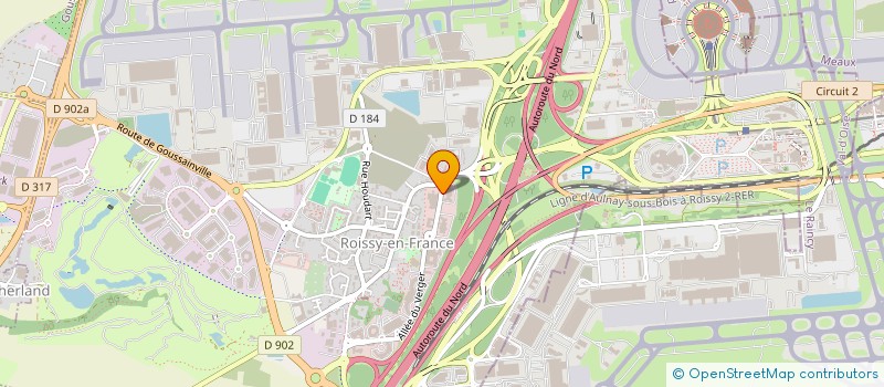 localisation de l'entreprise INN FORME  ROISSY-EN-FRANCE