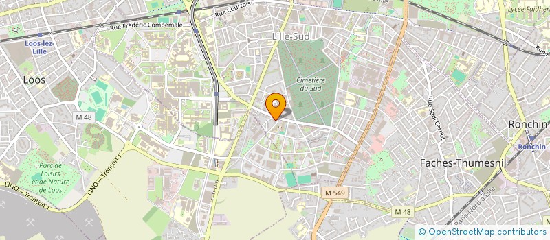 localisation de l'entreprise INN VICTUS à LILLE