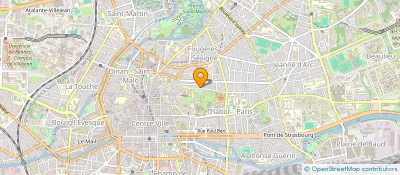localisation de l'entreprise INN6 à RENNES