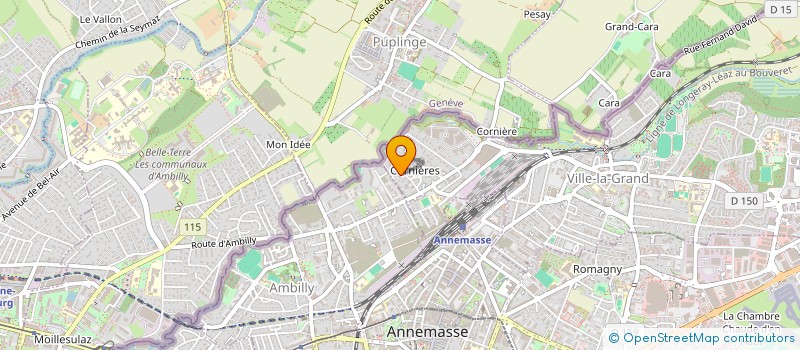 localisation de l'entreprise INNA COLIVE  VILLE-LA-GRAND