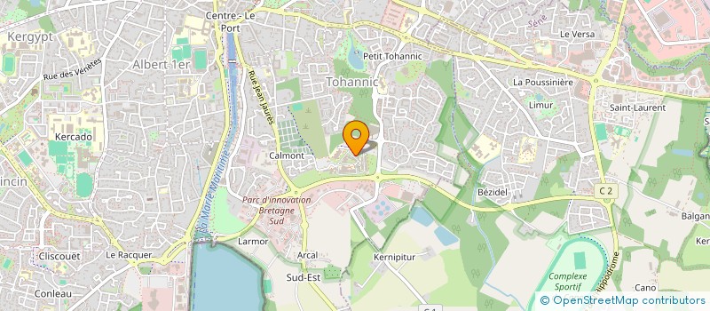 localisation de l'entreprise INNATUS à VANNES