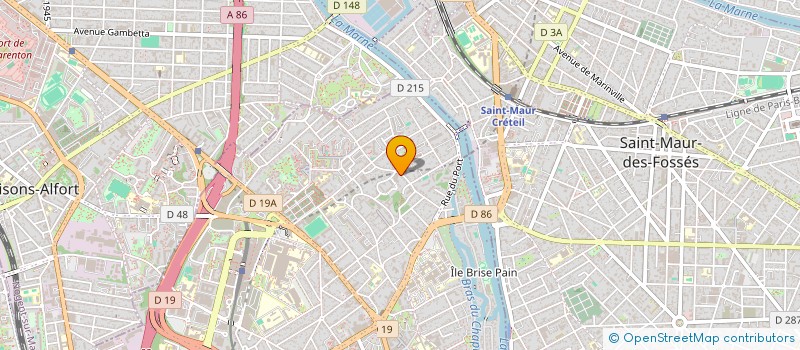 localisation de l'entreprise INNCNT STUDIO  CRETEIL