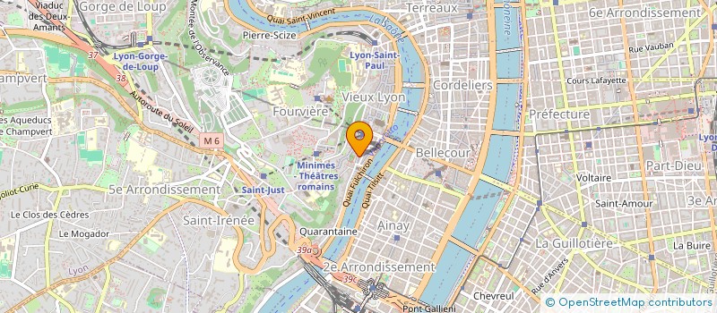 localisation de l'entreprise INNEFINA ASSURANCES à LYON