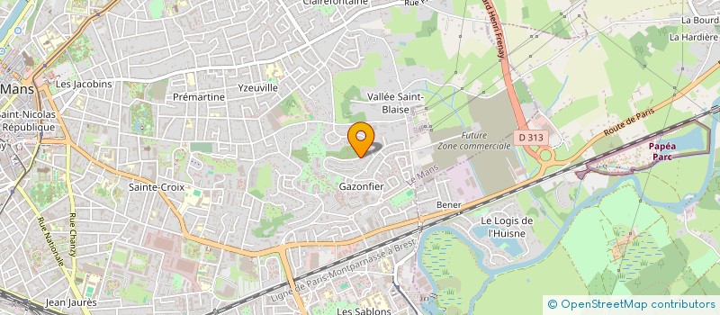 localisation de l'entreprise INNEO à LE MANS