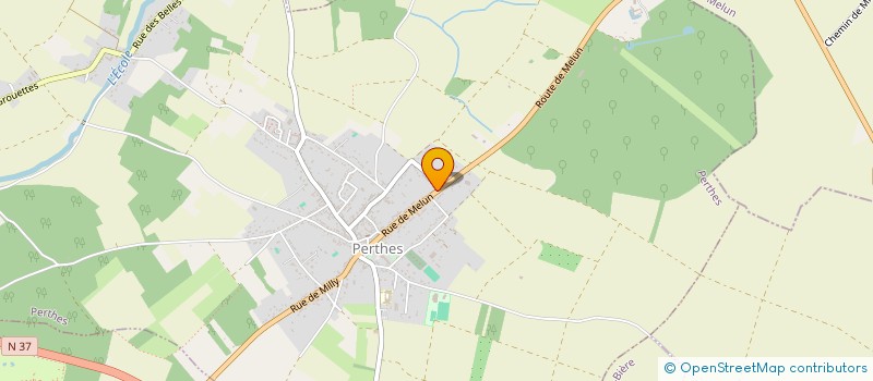 localisation de l'entreprise INNER WHEEL CLUB DE MELUN-FONTAINEBLEAU à VAUX-LE-PENIL