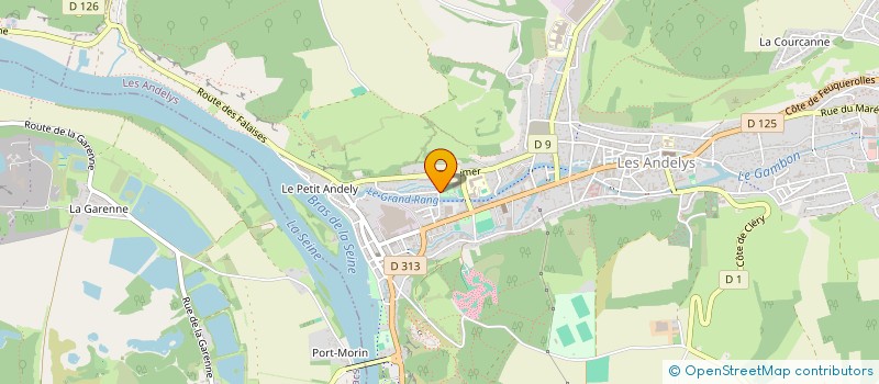 localisation de l'entreprise INNER WHEEL CLUB DES ANDELYS à LES ANDELYS