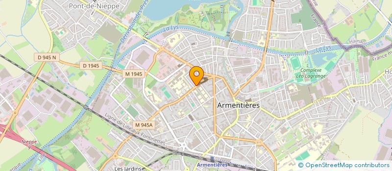 localisation de l'entreprise INNERCELL RECORDS  ARMENTIERES