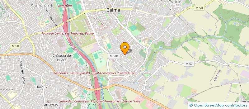 localisation de l'entreprise INNERDISC à BALMA