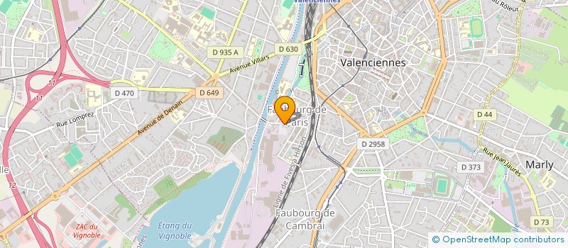 localisation de l'entreprise INNERHOME AND DECORATION  VALENCIENNES