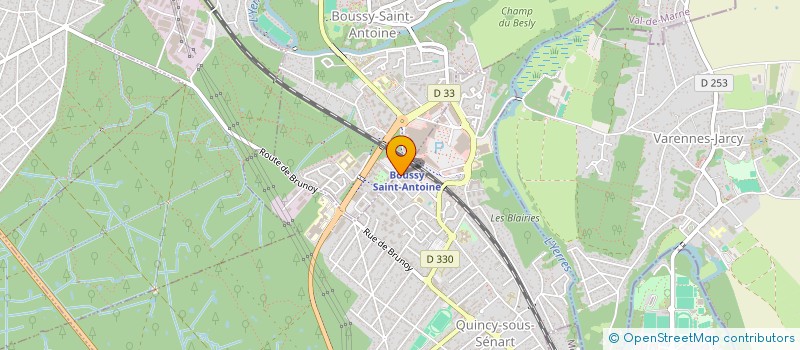 localisation de l'entreprise INNERKARE  QUINCY-SOUS-SENART