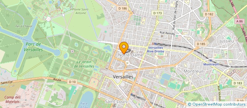 localisation de l'entreprise INNERSKIN VERSAILLES à VERSAILLES
