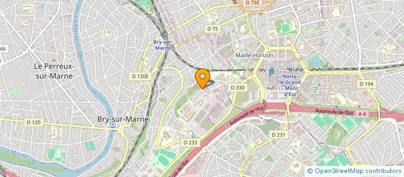 localisation de l'entreprise INNH à BRY-SUR-MARNE